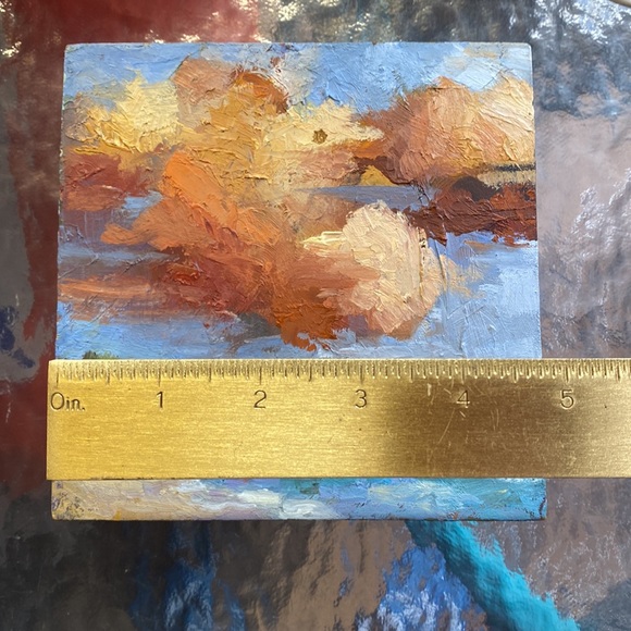 “Morning Clouds” Original Painting - Picture 8 of 12